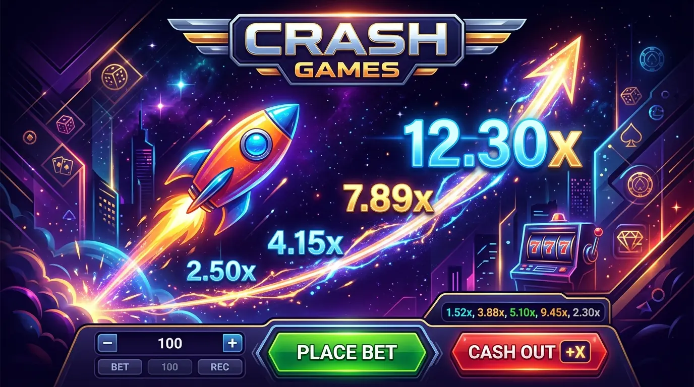 Iwild casino Crash Games